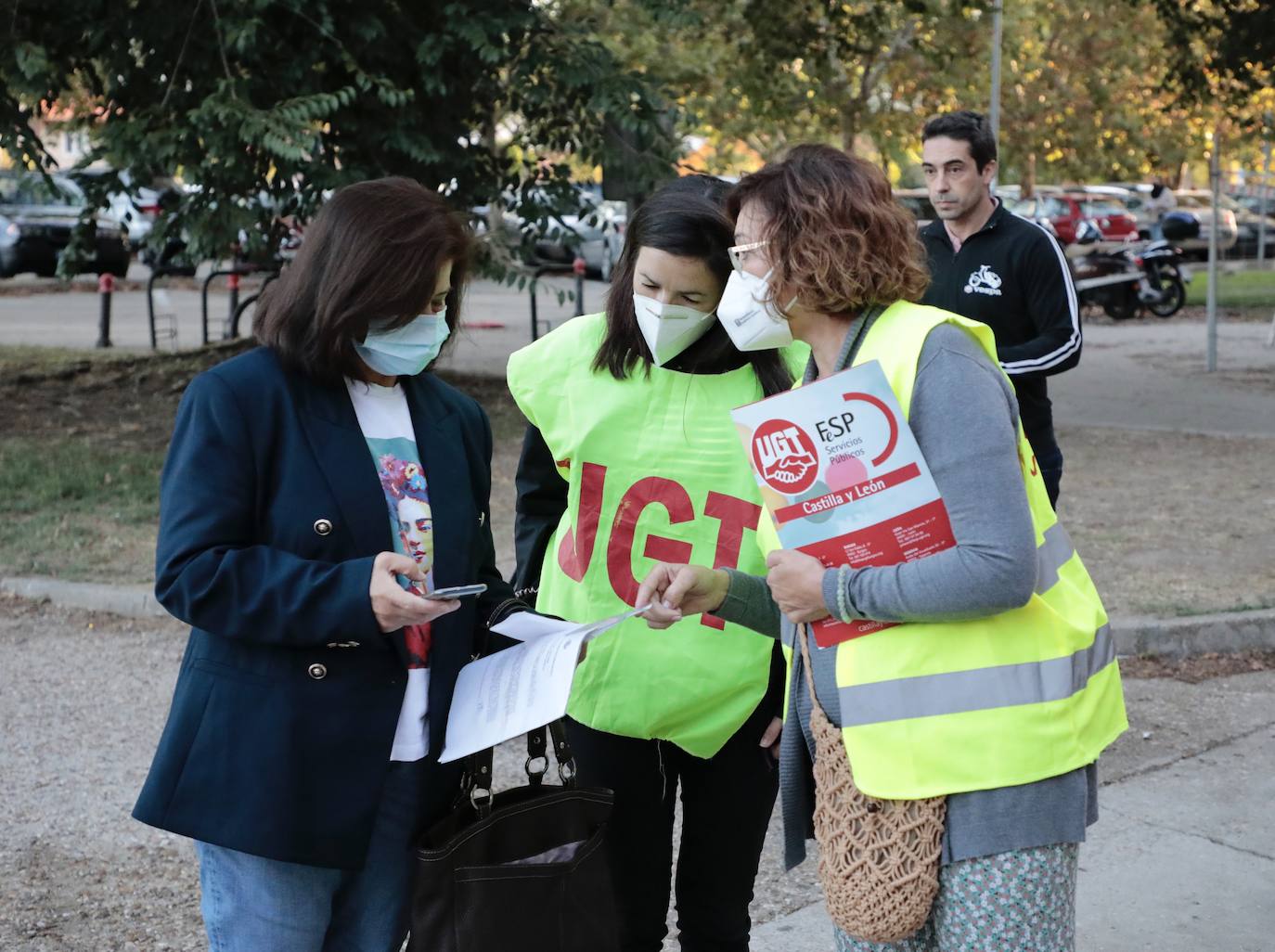 El examen de las oposiciones de Correos se ha celebrado en la Facultad de Económicas de Valladolid. 