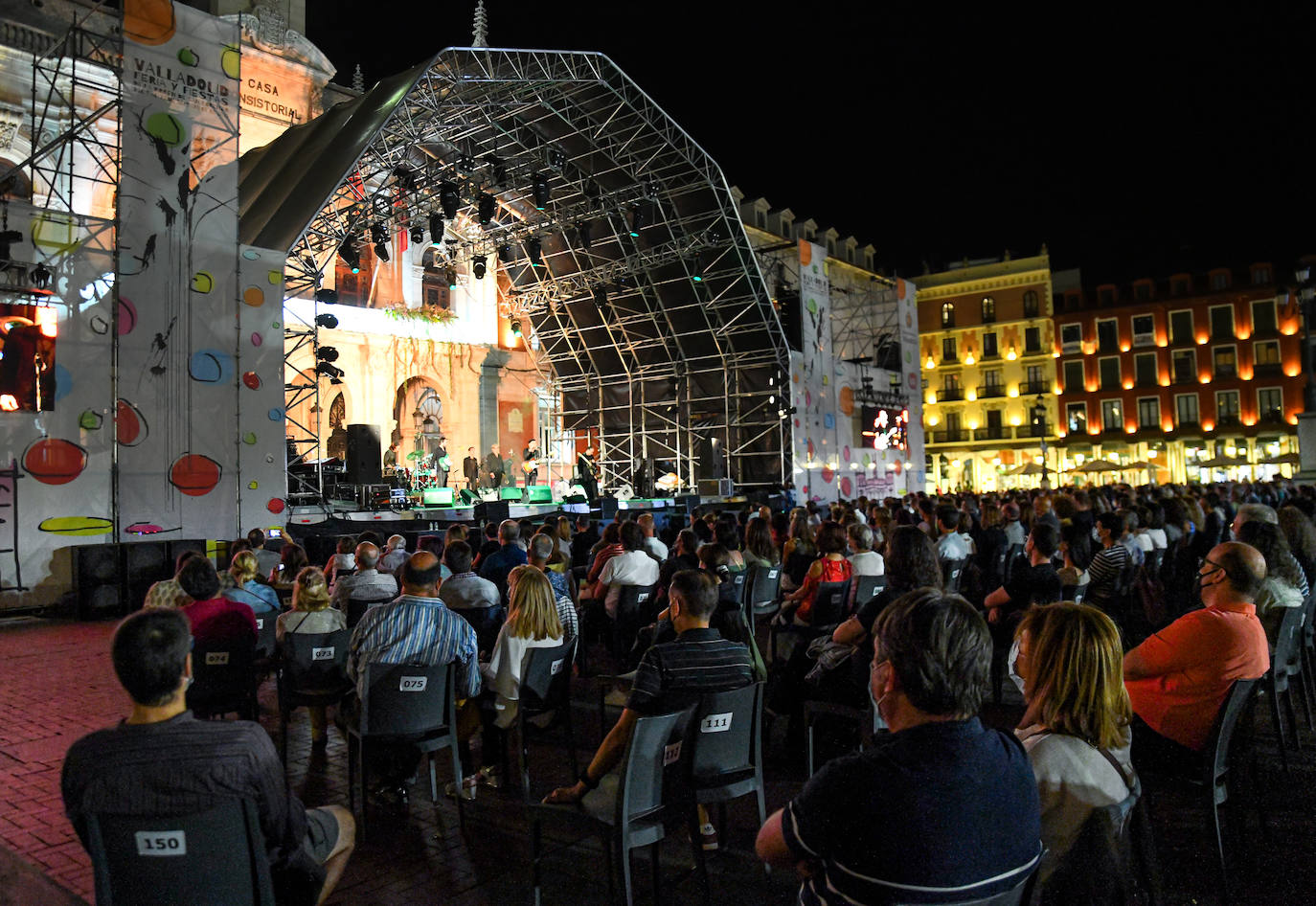 Fotos: Concierto de Juan Perro en la Plaza Mayor en las Fiestas de Valladolid