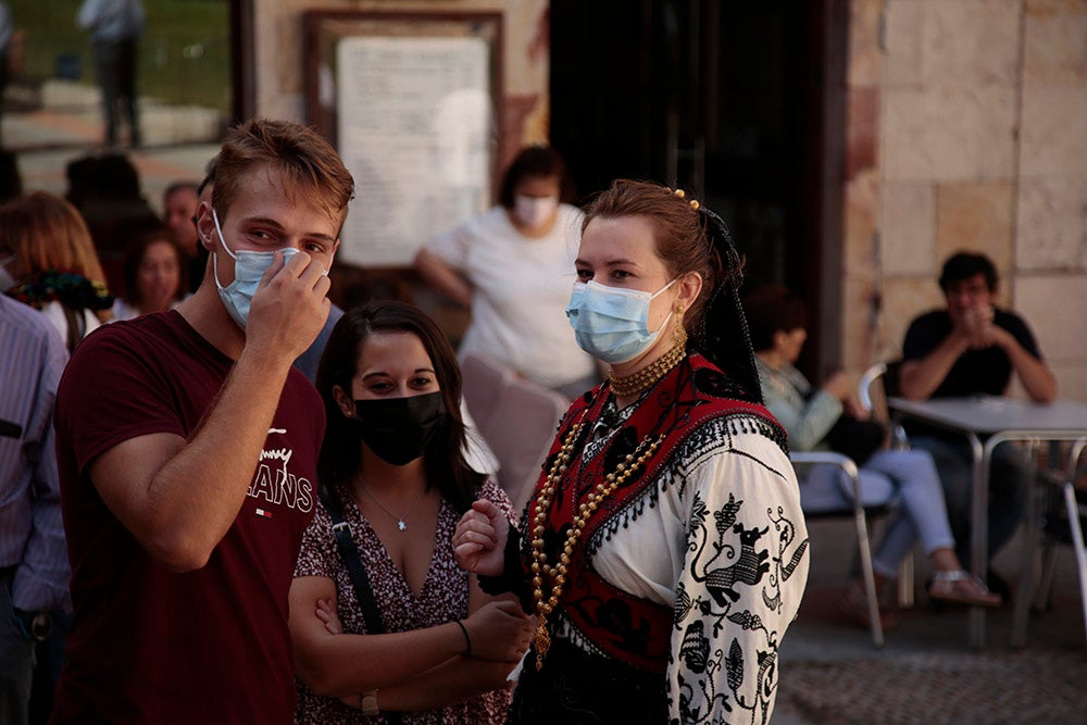 El Día del Tamborilero se trasladó este año al Patio Chico para adaptarse a las medidas sanitarias vigentes