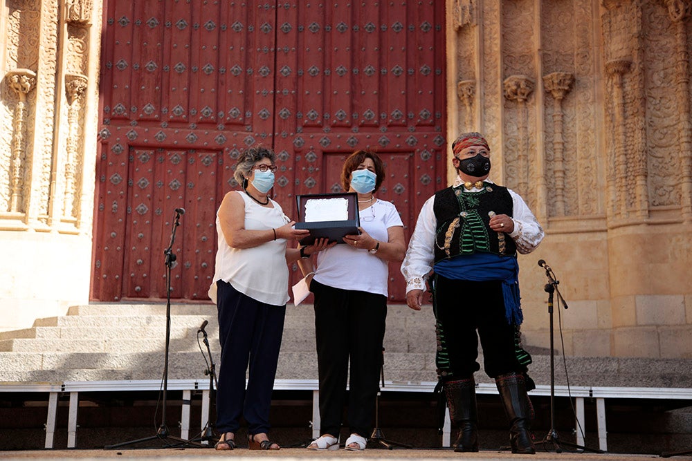 El Día del Tamborilero se trasladó este año al Patio Chico para adaptarse a las medidas sanitarias vigentes