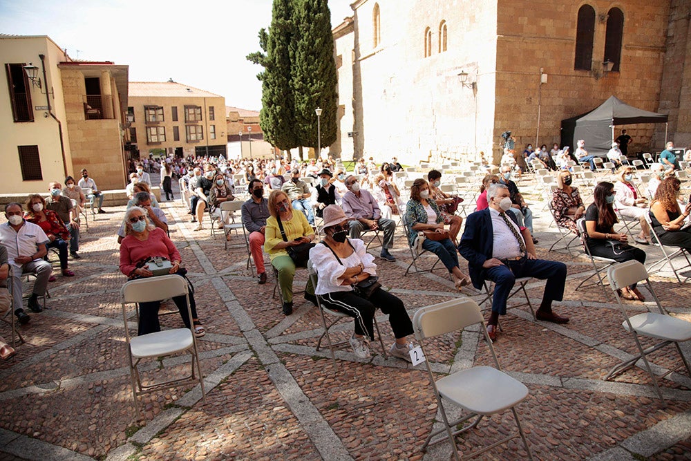 El Día del Tamborilero se trasladó este año al Patio Chico para adaptarse a las medidas sanitarias vigentes