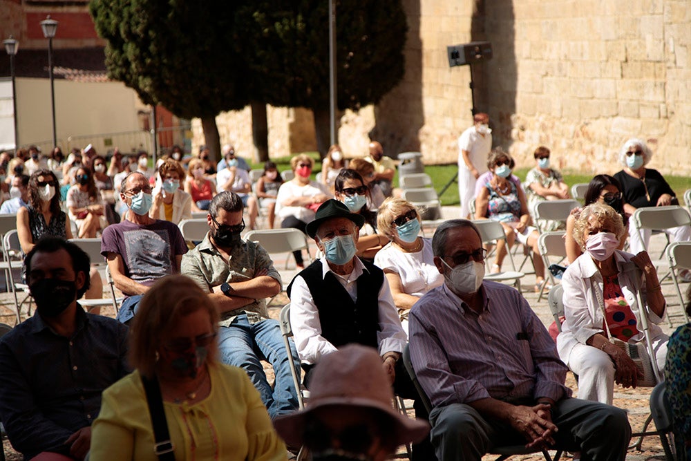 El Día del Tamborilero se trasladó este año al Patio Chico para adaptarse a las medidas sanitarias vigentes