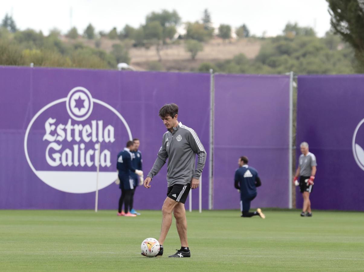 Fotos: Entrenamiento del Real Valladolid en los Anexos