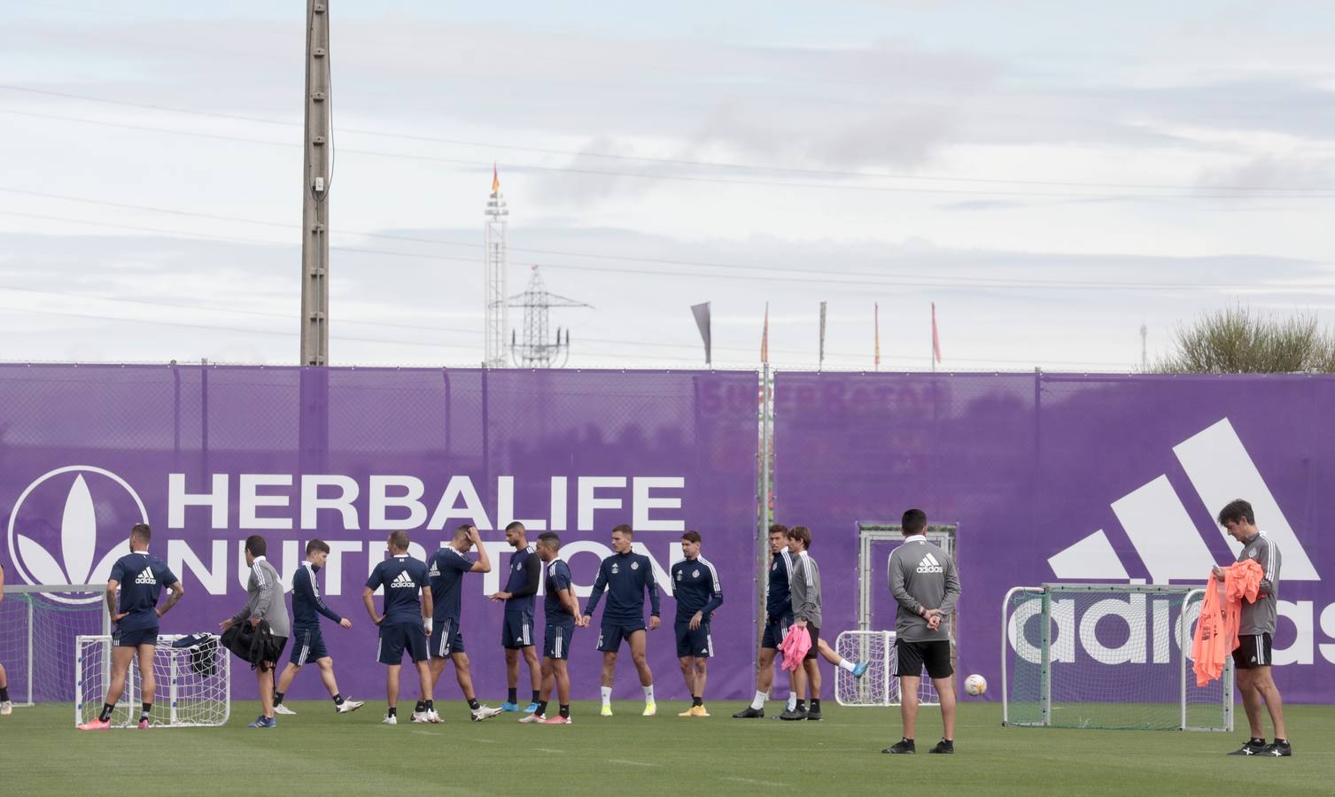 Fotos: Entrenamiento del Real Valladolid en los Anexos