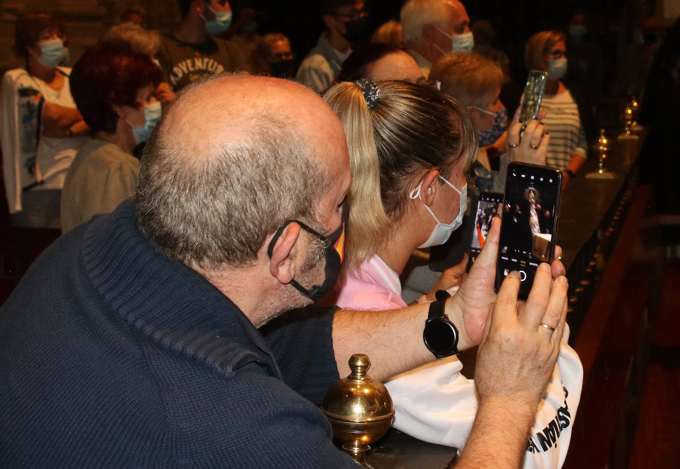 Fotos: Recibimiento a la Virgen de la Fuencisla