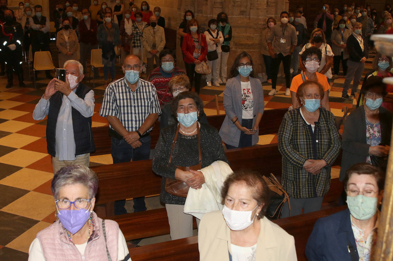 Fotos: Recibimiento a la Virgen de la Fuencisla