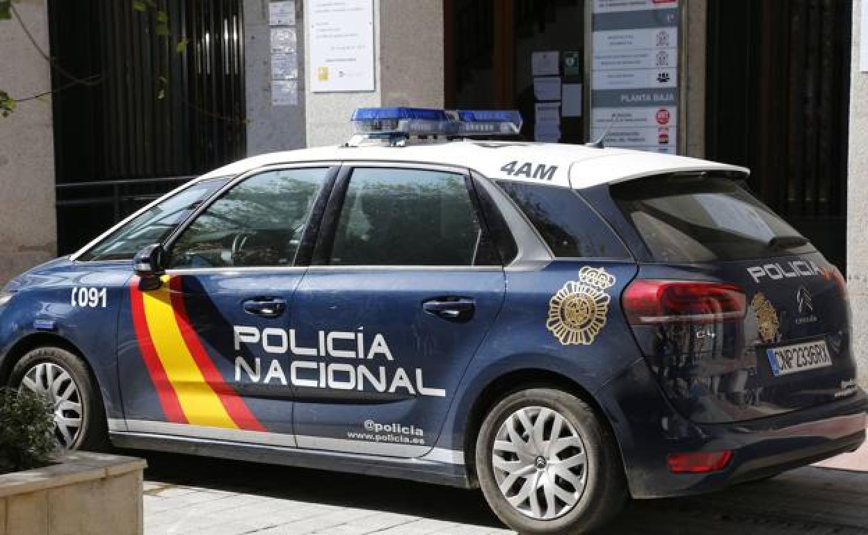 Patrulla de la Policía Nacional. 