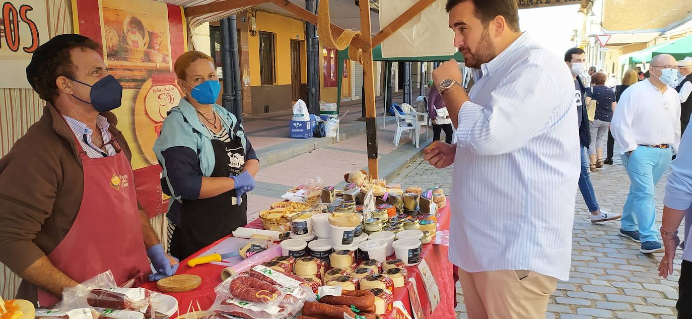Mercado del Queso de Villalón de Campos.