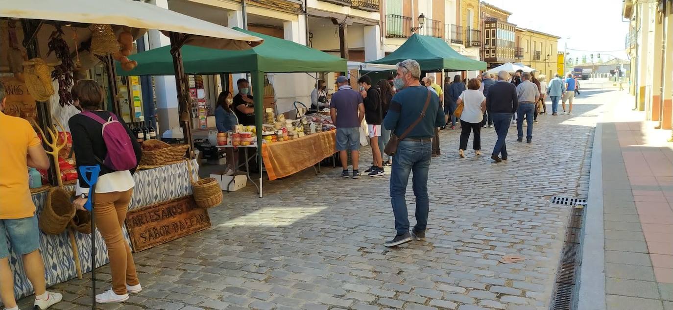 Mercado del Queso de Villalón de Campos.