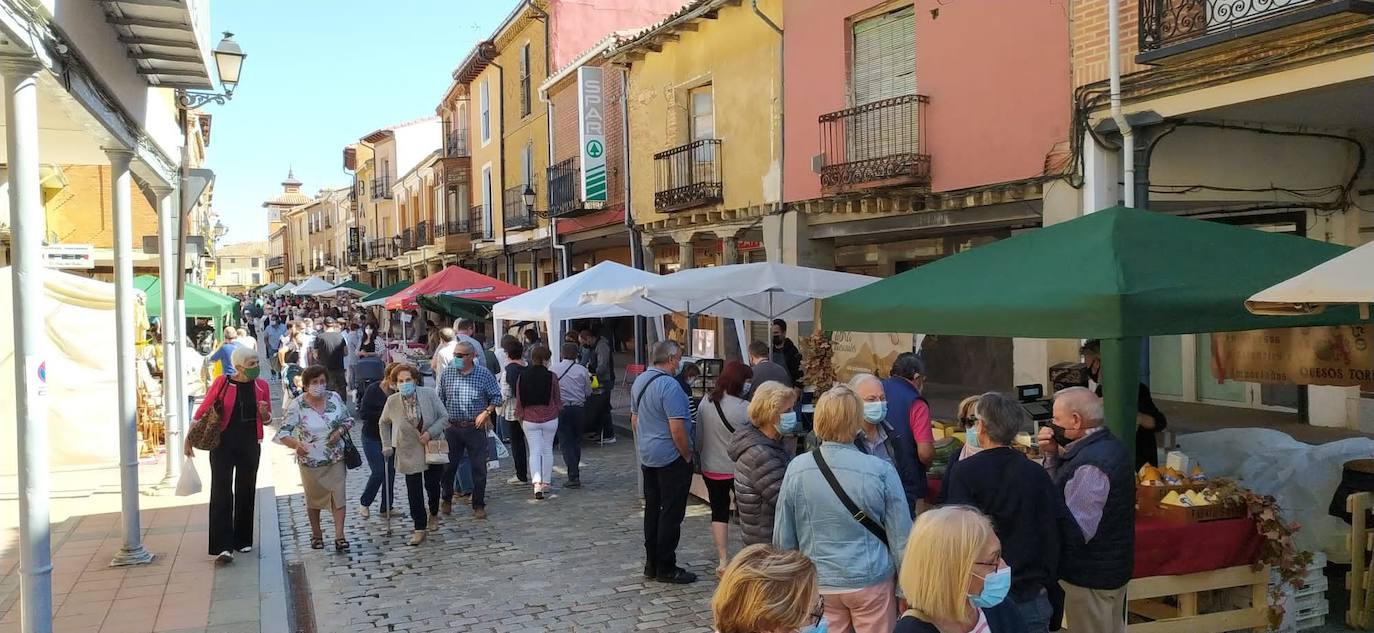 Mercado del Queso de Villalón de Campos.