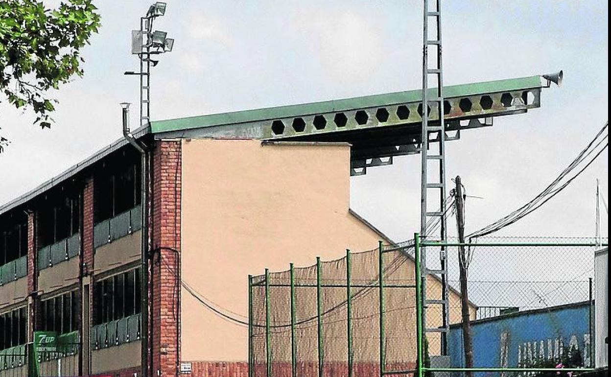 Instalaciones del campo municipal de La Albuera. 