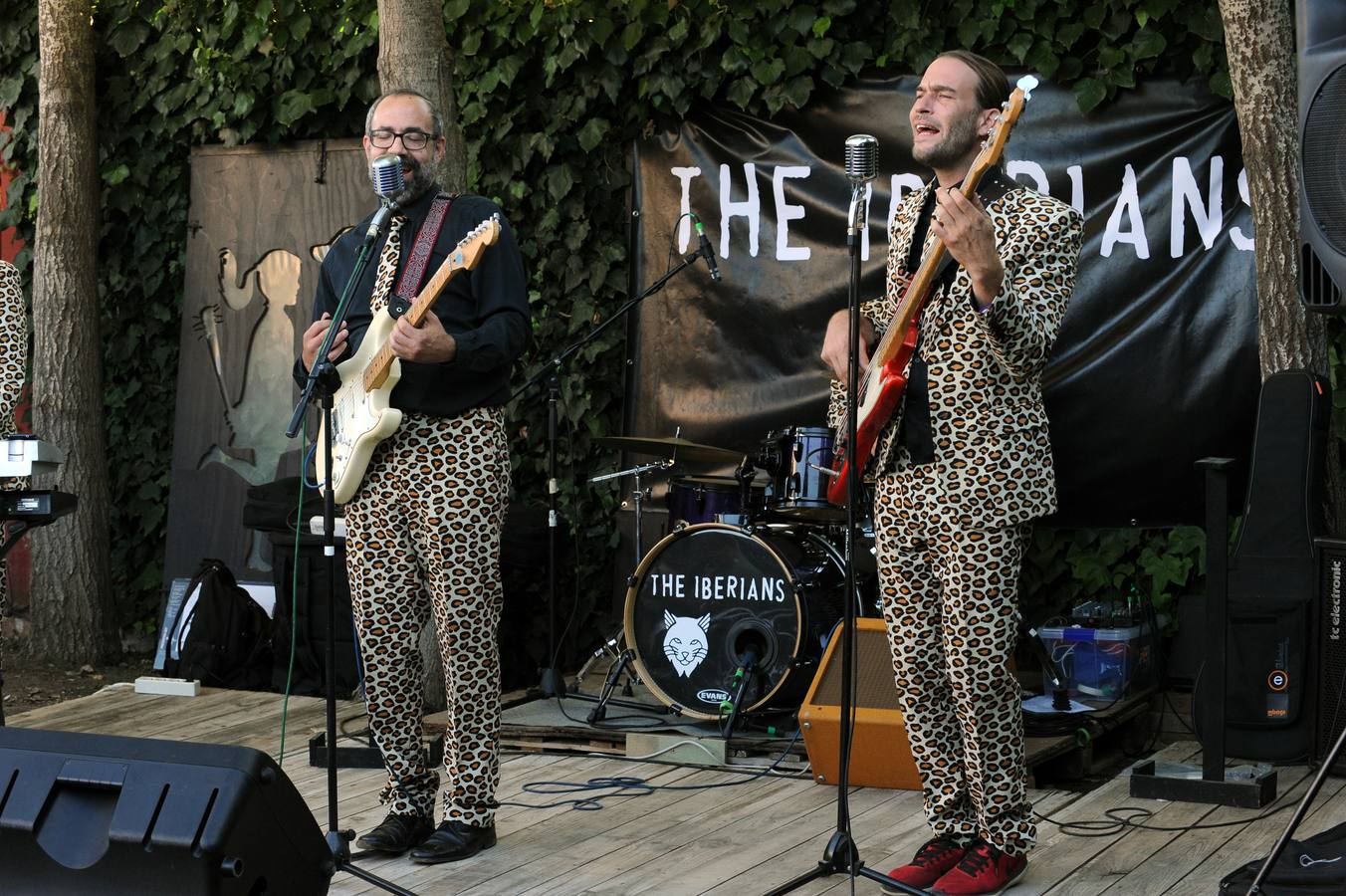 Fotos: Actuación de The Iberians en la terraza &#039;Los Guindales&#039; de Santovenia de Pisuerga