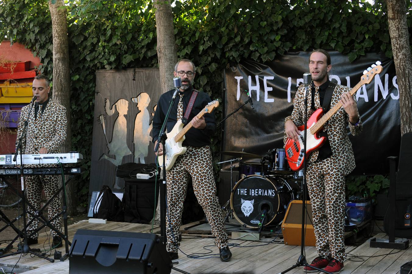 Fotos: Actuación de The Iberians en la terraza &#039;Los Guindales&#039; de Santovenia de Pisuerga