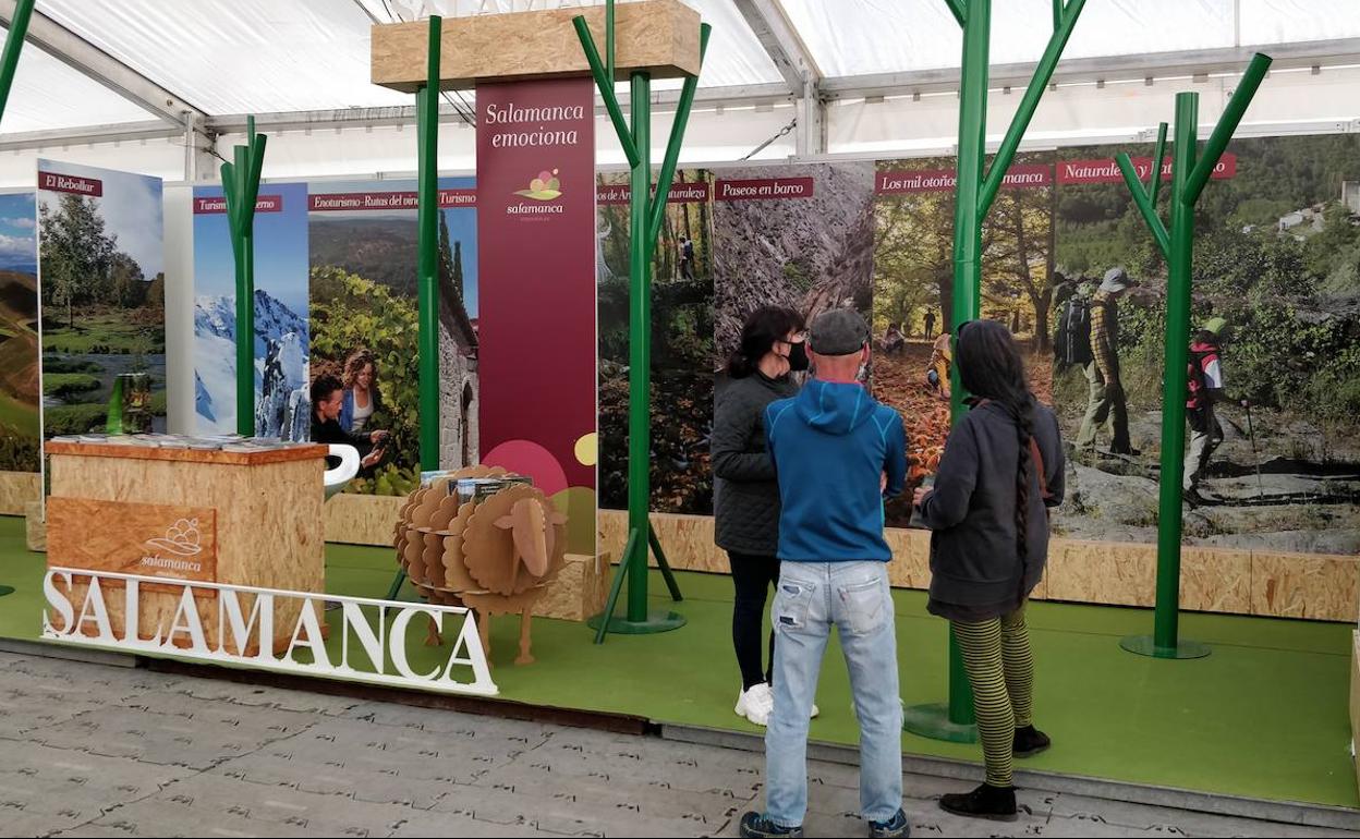 Stand de Salamanca en la Feria Naturcyl. 