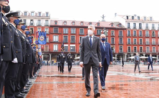 Así han sido los actos centrales del Día de la Policía en Valladolid