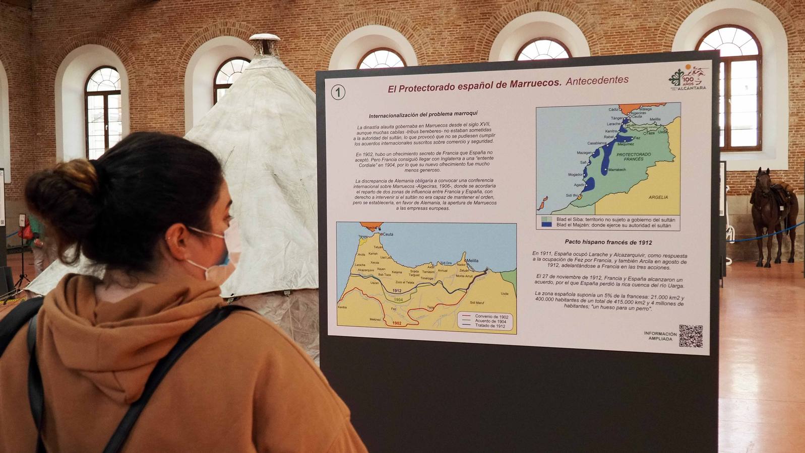 Fotos: La Academia de Caballería de Valladolid rinde homenaje al Regimiento Alcántara en su centenario