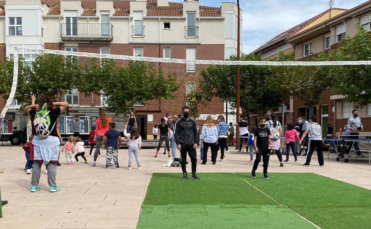 Participantes en una de las actividades