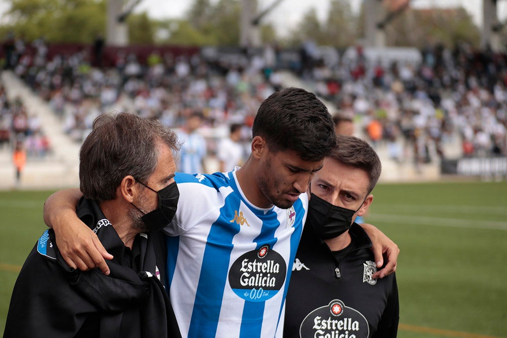 Victoria y liderato para Unionistas ante el Deportivo de La Coruña (2-1)