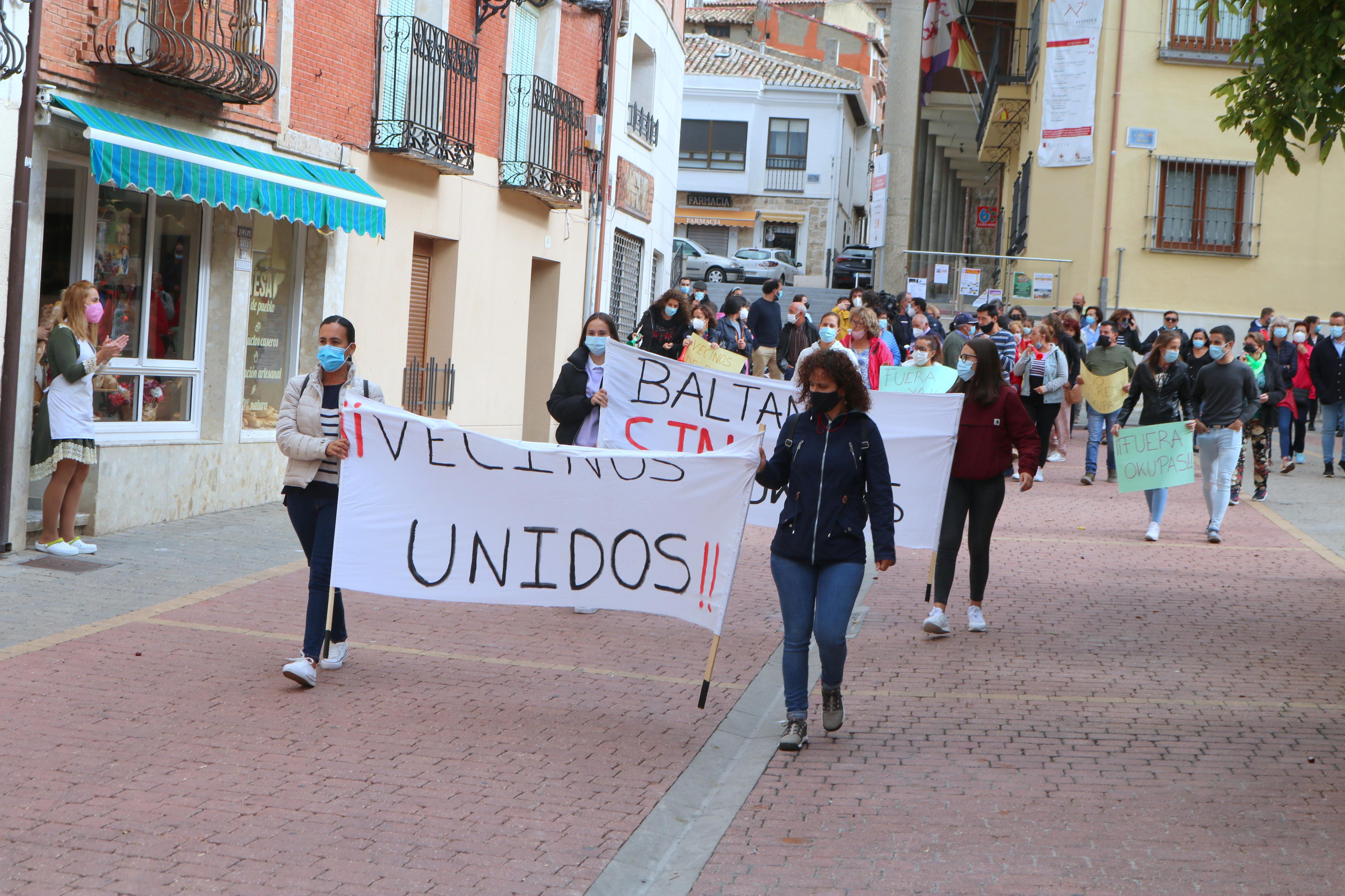 Los baltanasiegos se movilizan contra los okupas