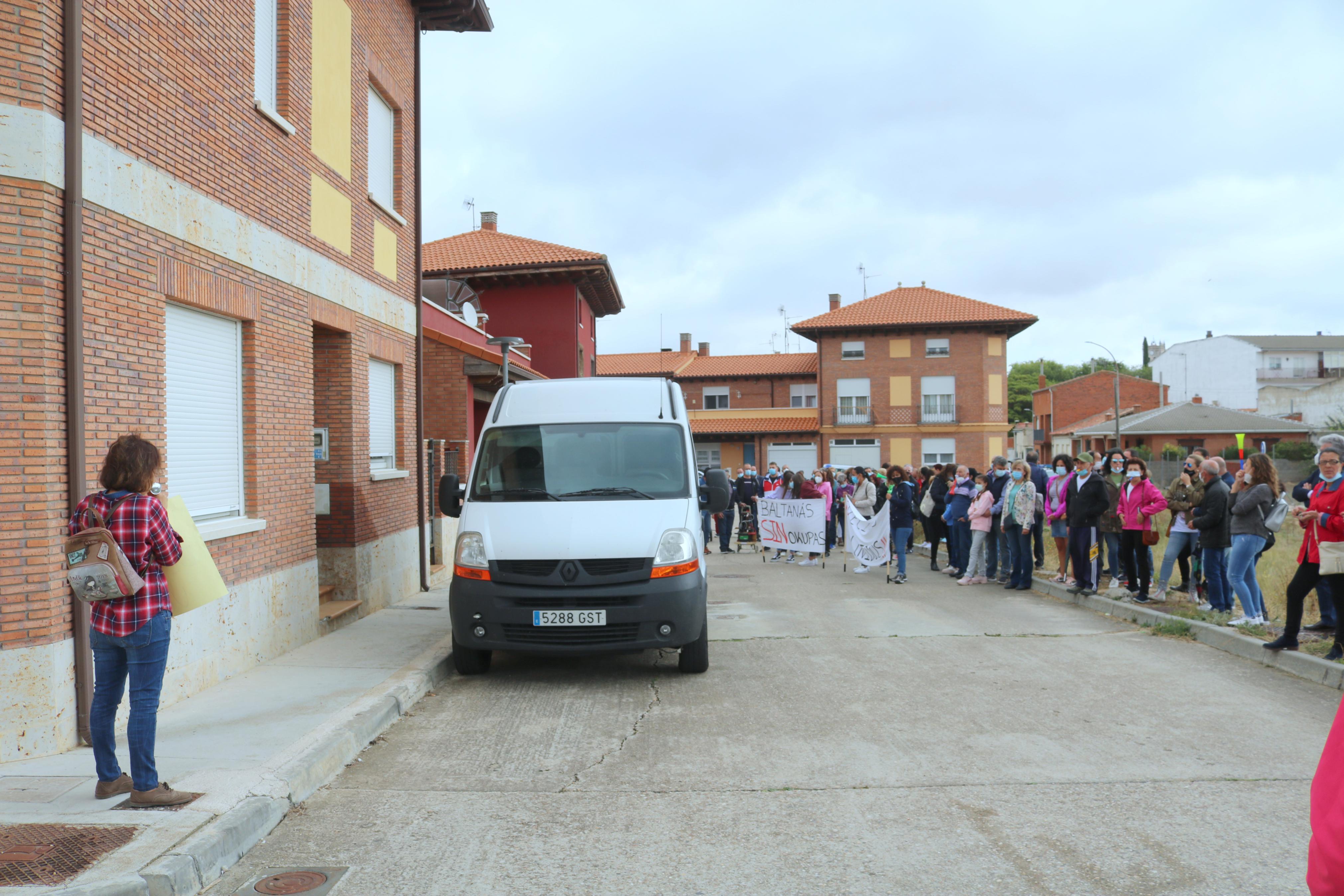 Los baltanasiegos se movilizan contra los okupas
