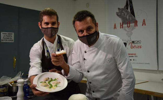 Imagen principal - Arranca el III Foro del Ibérico en Salamanca. 