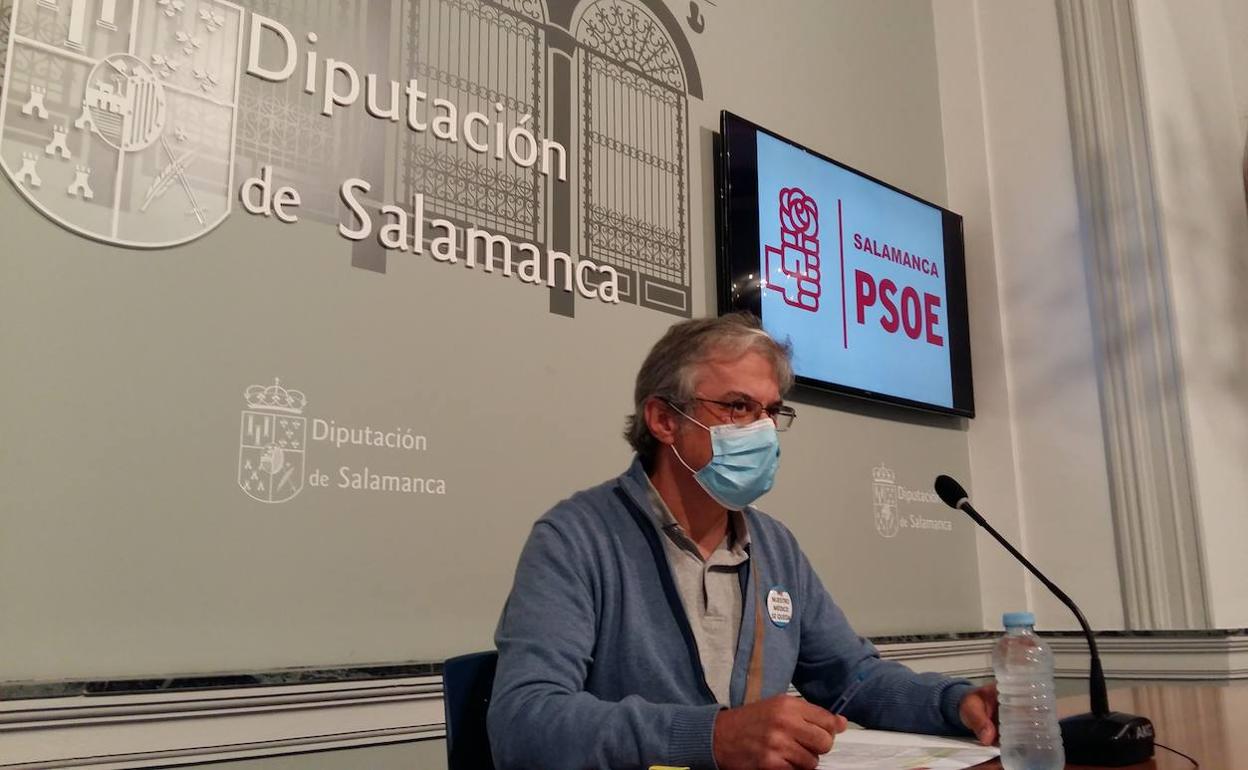 Fernanado Rubio, portavoz del PSOE en la Diputación