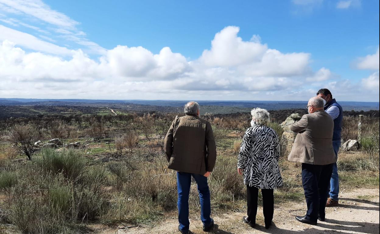 San Felices de los Gallegos proyecta 15 actuaciones en la zona afectada por el incendio de agosto