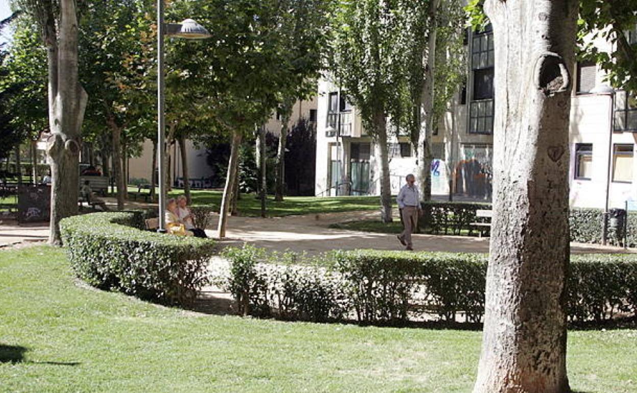 Imagen de archivo de los jardines del parque Eduardo Barrón de Zamora.