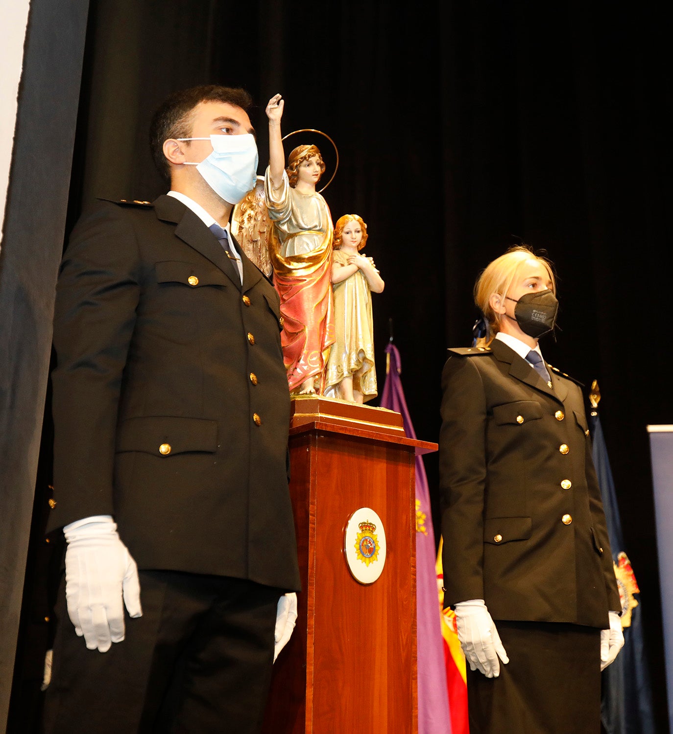 La Policía Nacional celebra a sus patronos