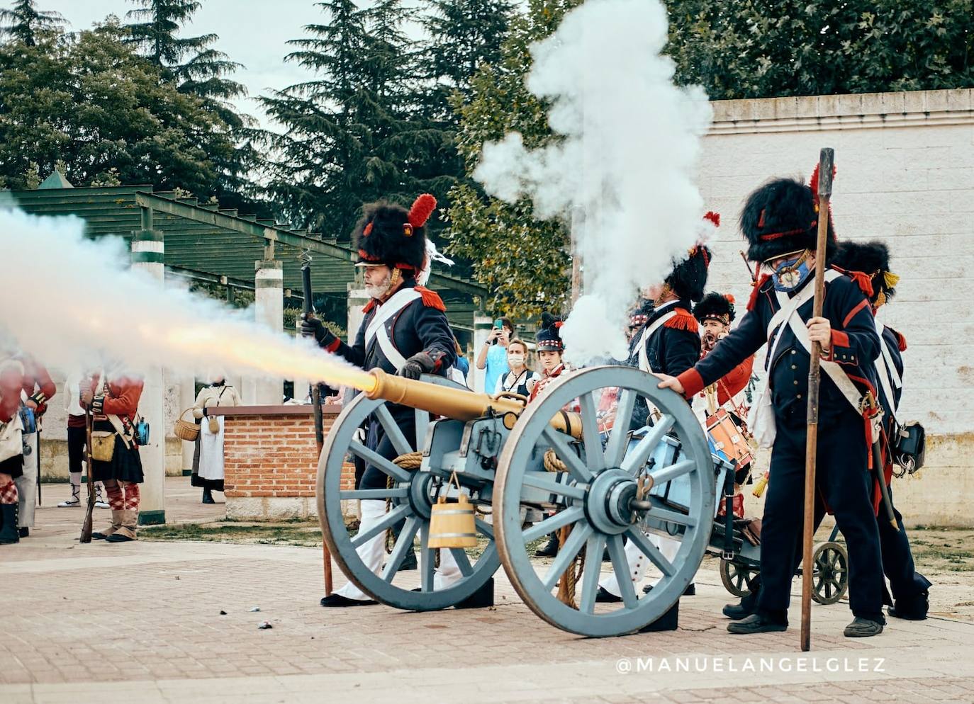 Fotos: Recreación histórica de Wellington en Boecillo