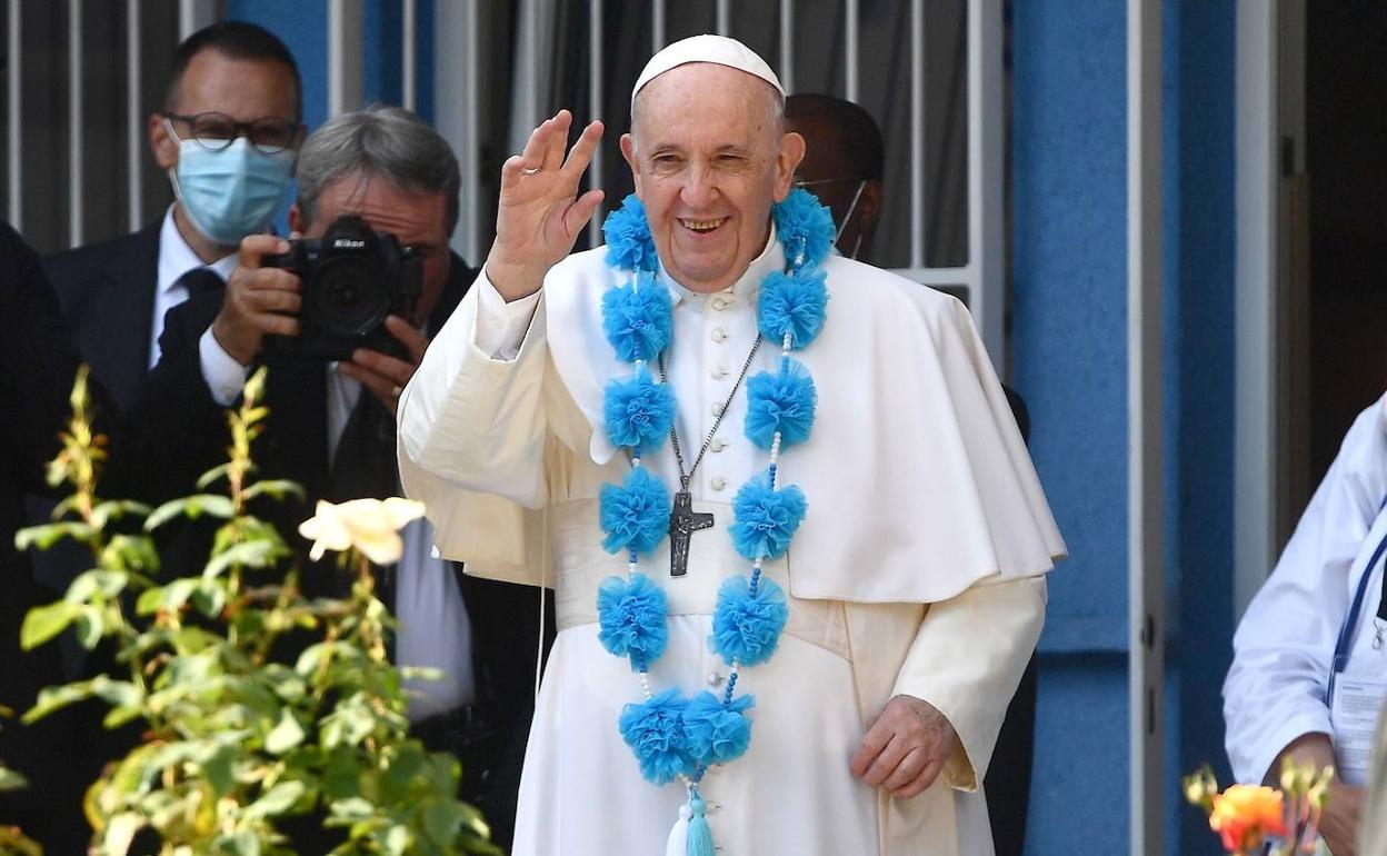 El papa Francisco, en su reciente visita a Eslovaquia.