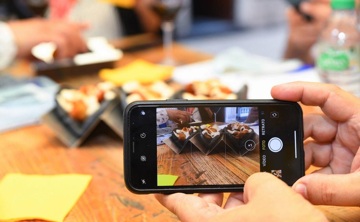 Una de las tapas del certamen. 