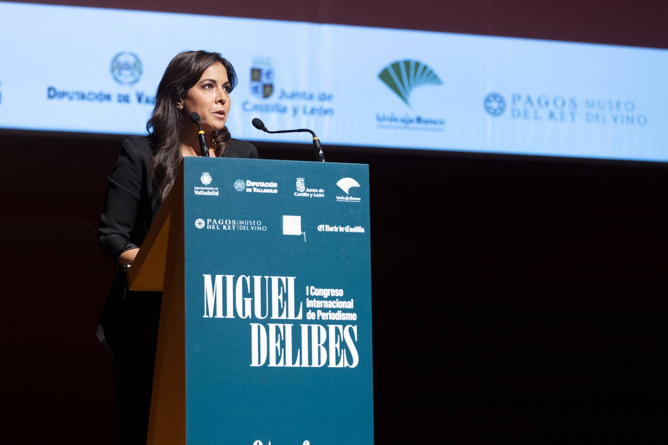 Mara Torres, en un momento del congreso.