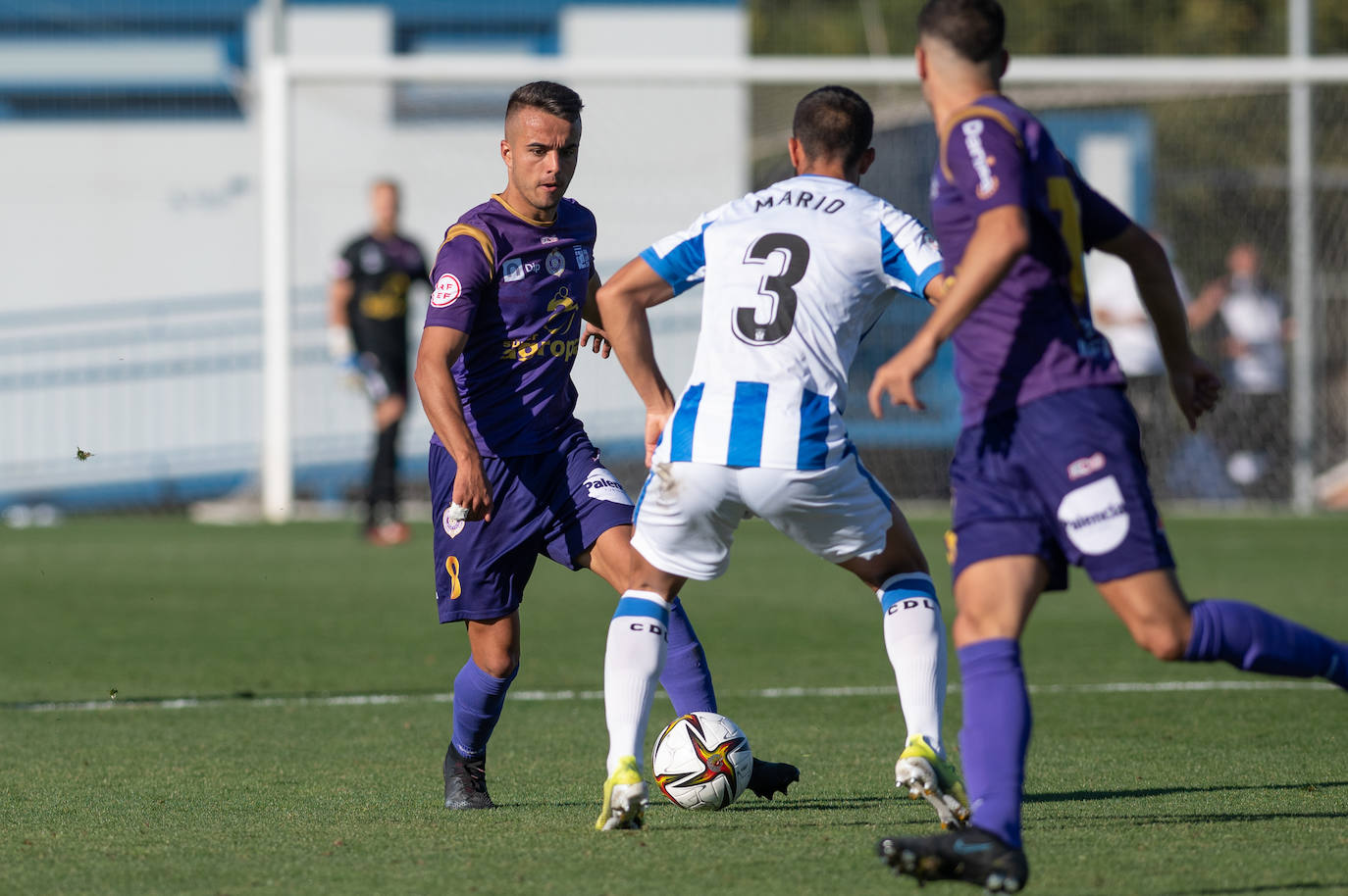 El equipo palentin suma la segunda victoria consecutiva en RFEF.