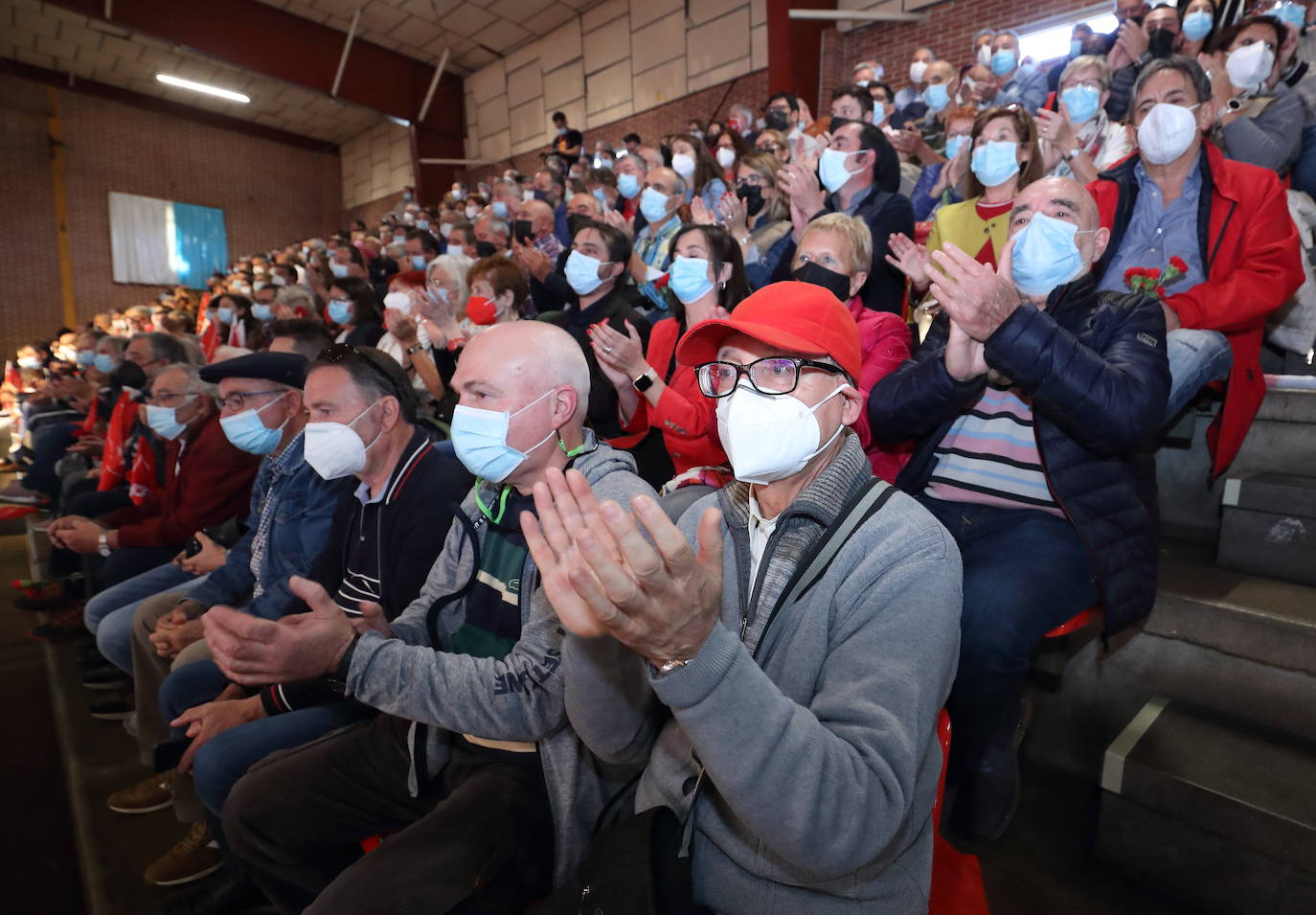 Fotos: Pedro Sánchez participa en Ponferrada en un acto del PSOE