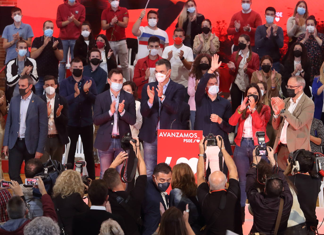 Fotos: Pedro Sánchez participa en Ponferrada en un acto del PSOE