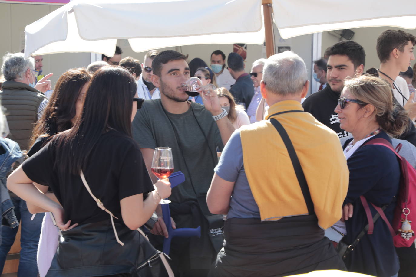 Fotos: Ambientazo durante la jornada del domingo en el evento &#039;Valladolid. Plaza Mayor del Vino&#039; (2/2)