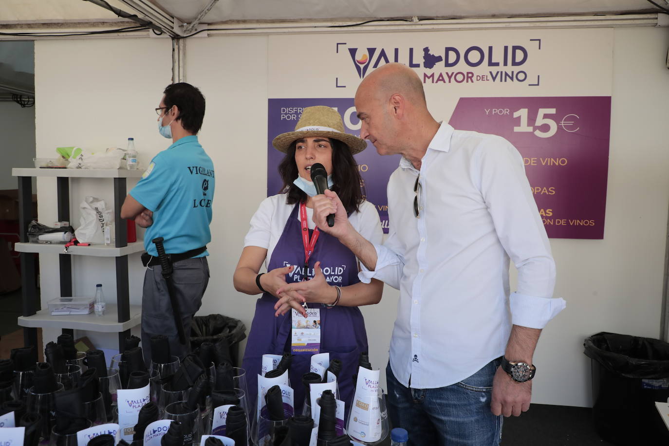 Fotos: Ambientazo durante la jornada del domingo en el evento &#039;Valladolid. Plaza Mayor del Vino&#039; (2/2)