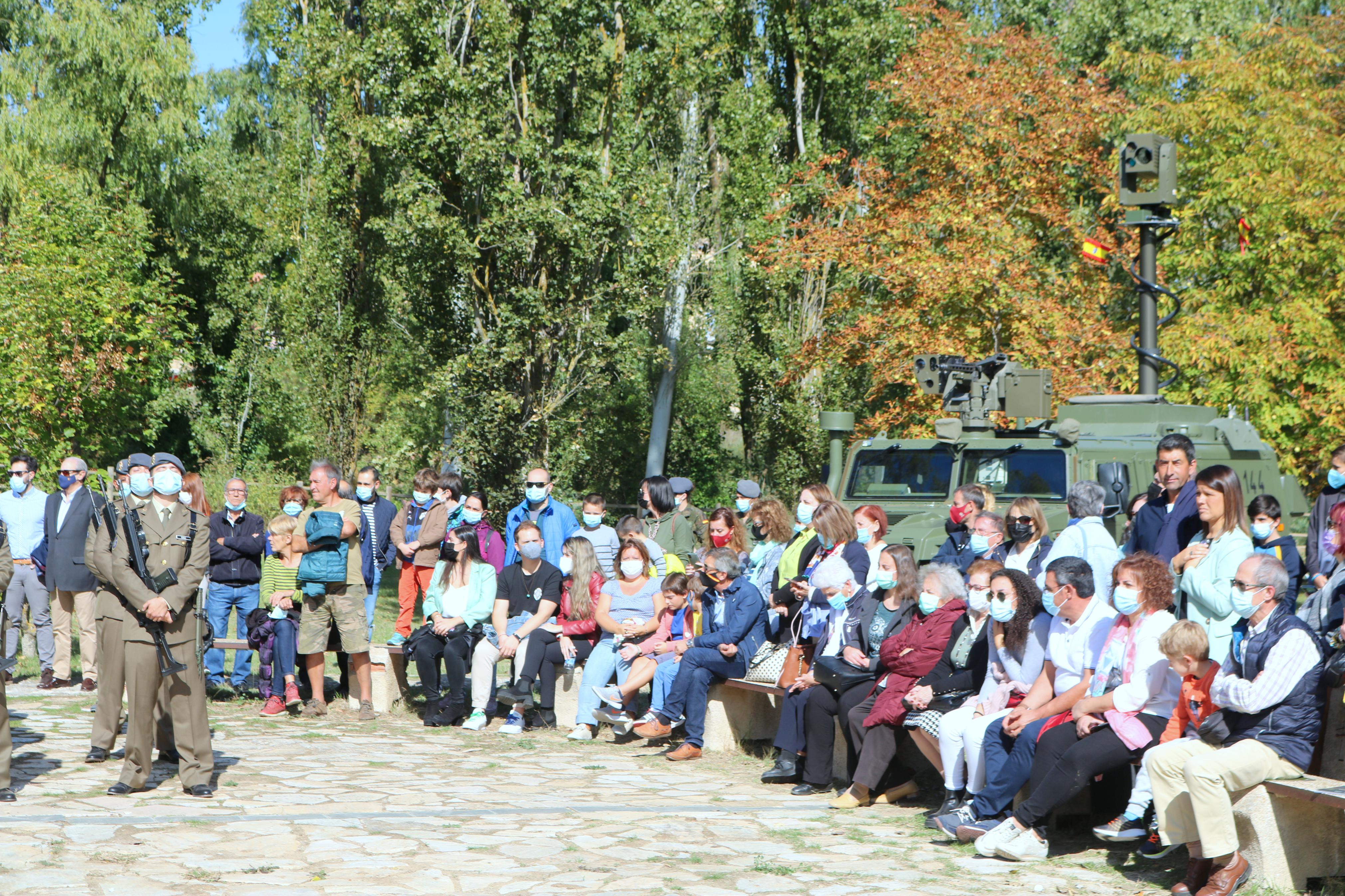 Torquemada se vuelca con los actos castrenses
