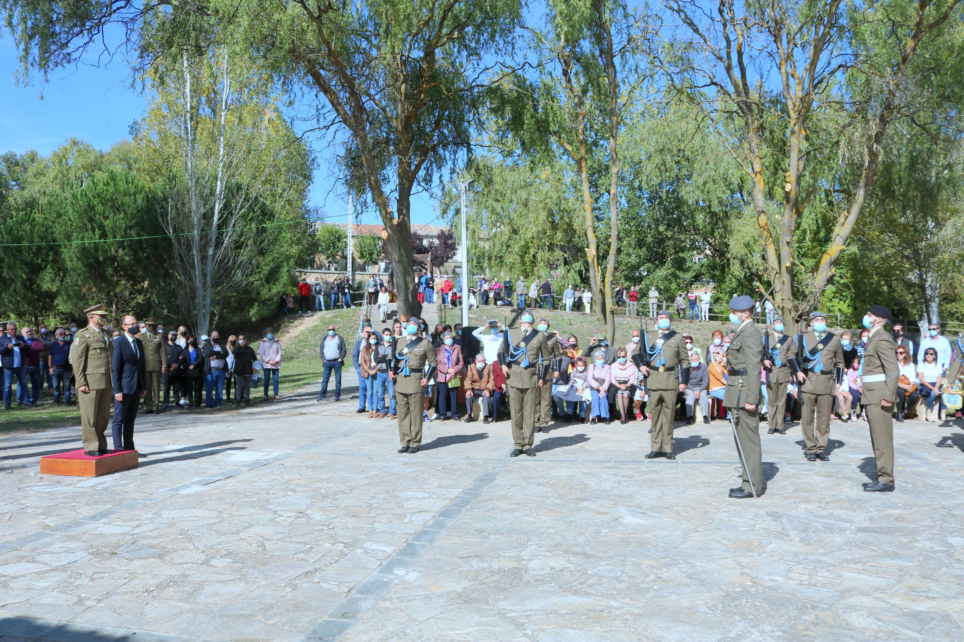 Torquemada se vuelca con los actos castrenses