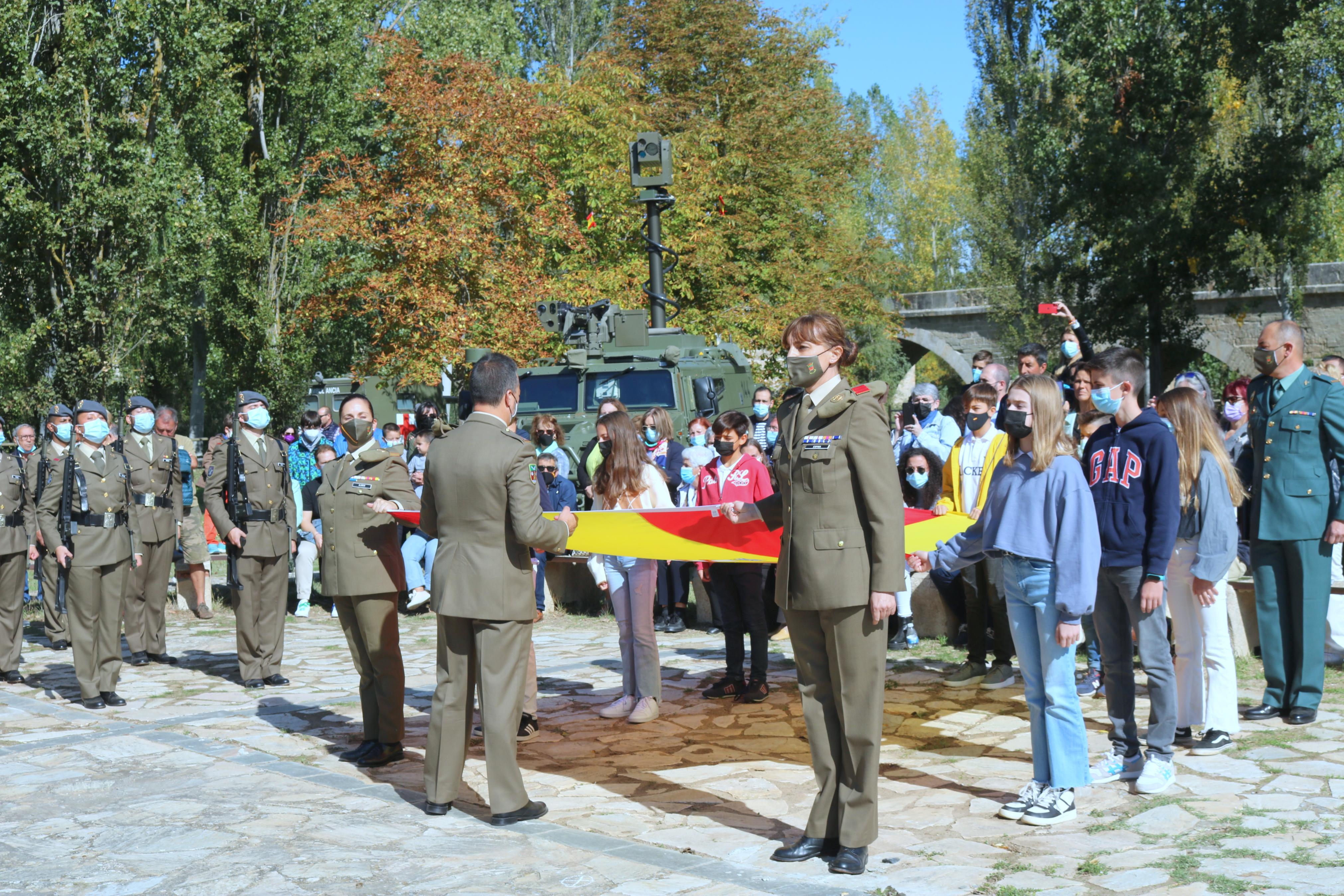 Torquemada se vuelca con los actos castrenses