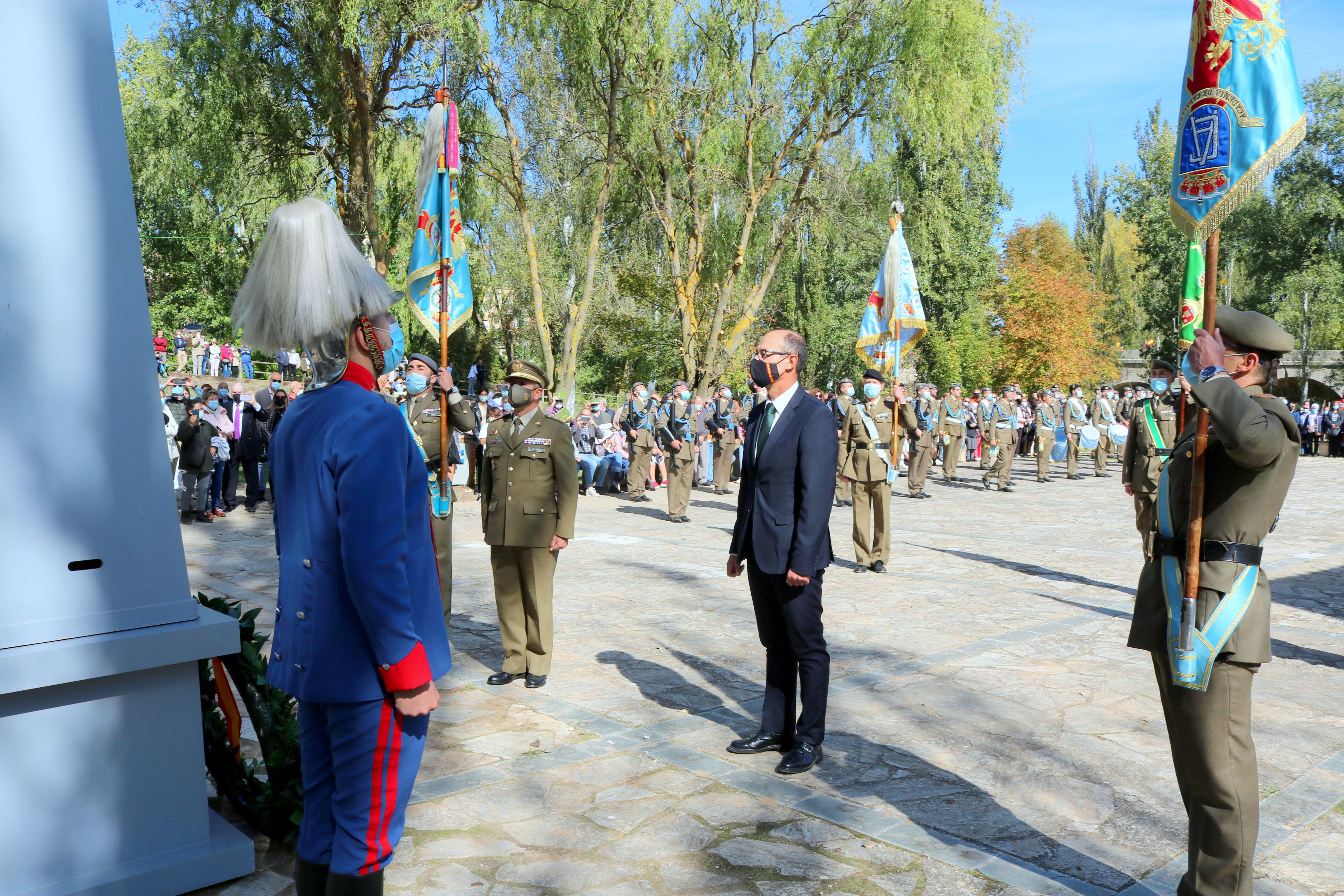 Torquemada se vuelca con los actos castrenses
