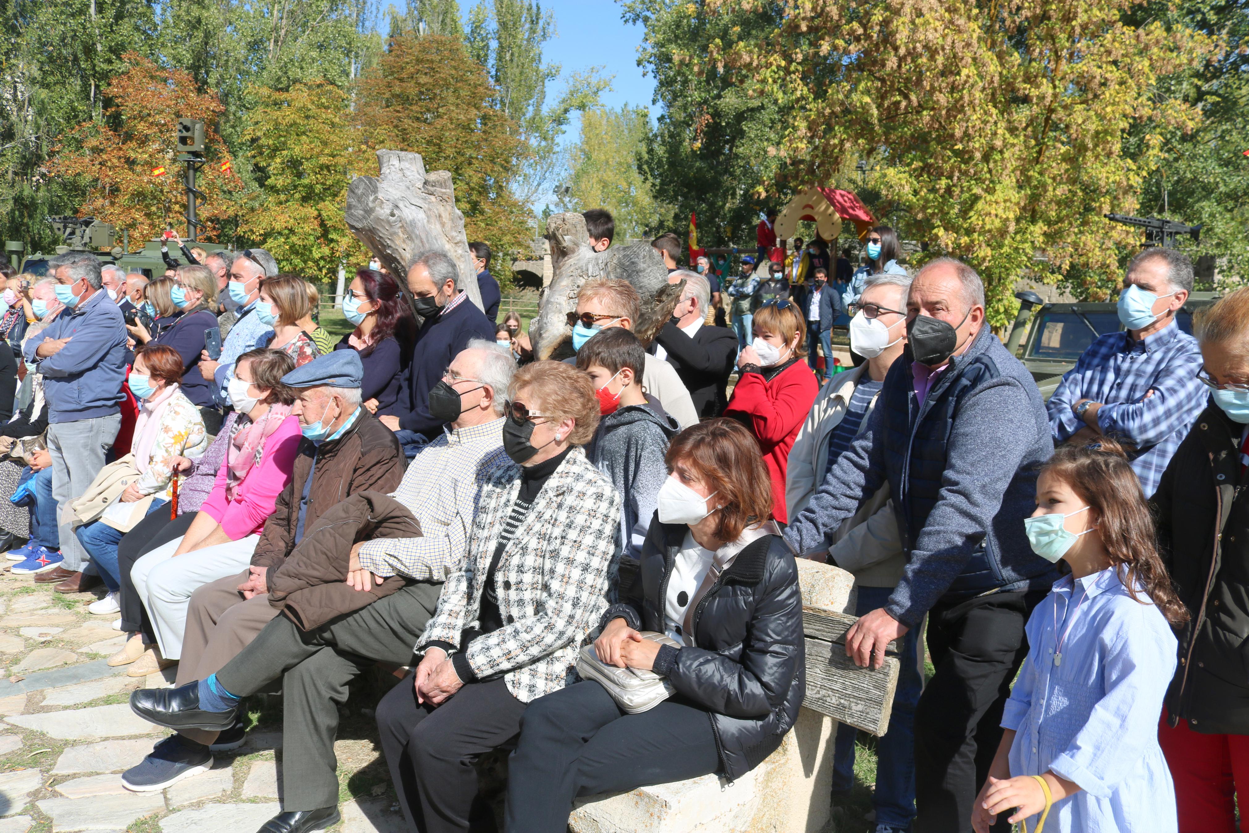 Torquemada se vuelca con los actos castrenses