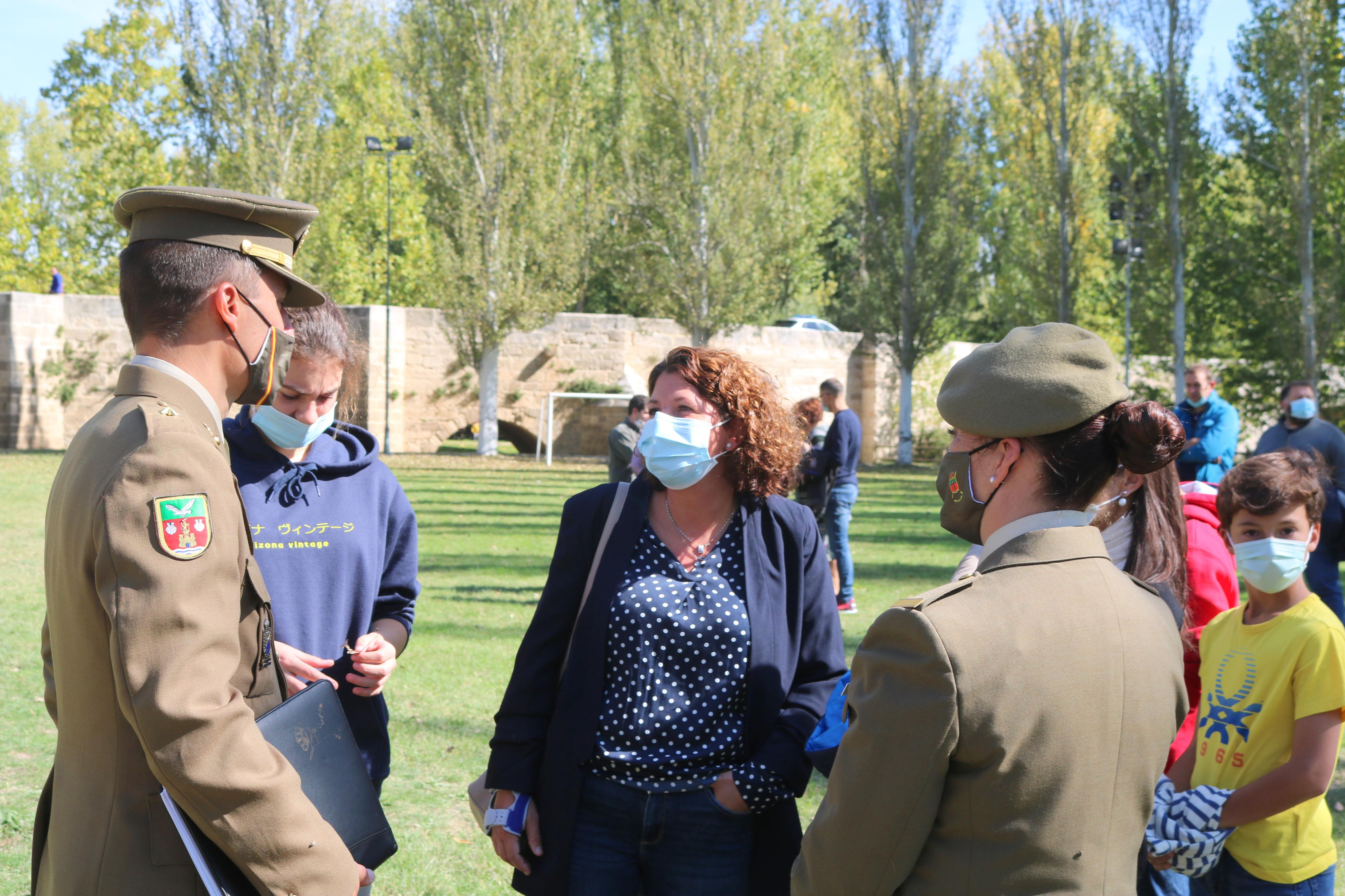 Torquemada se vuelca con los actos castrenses