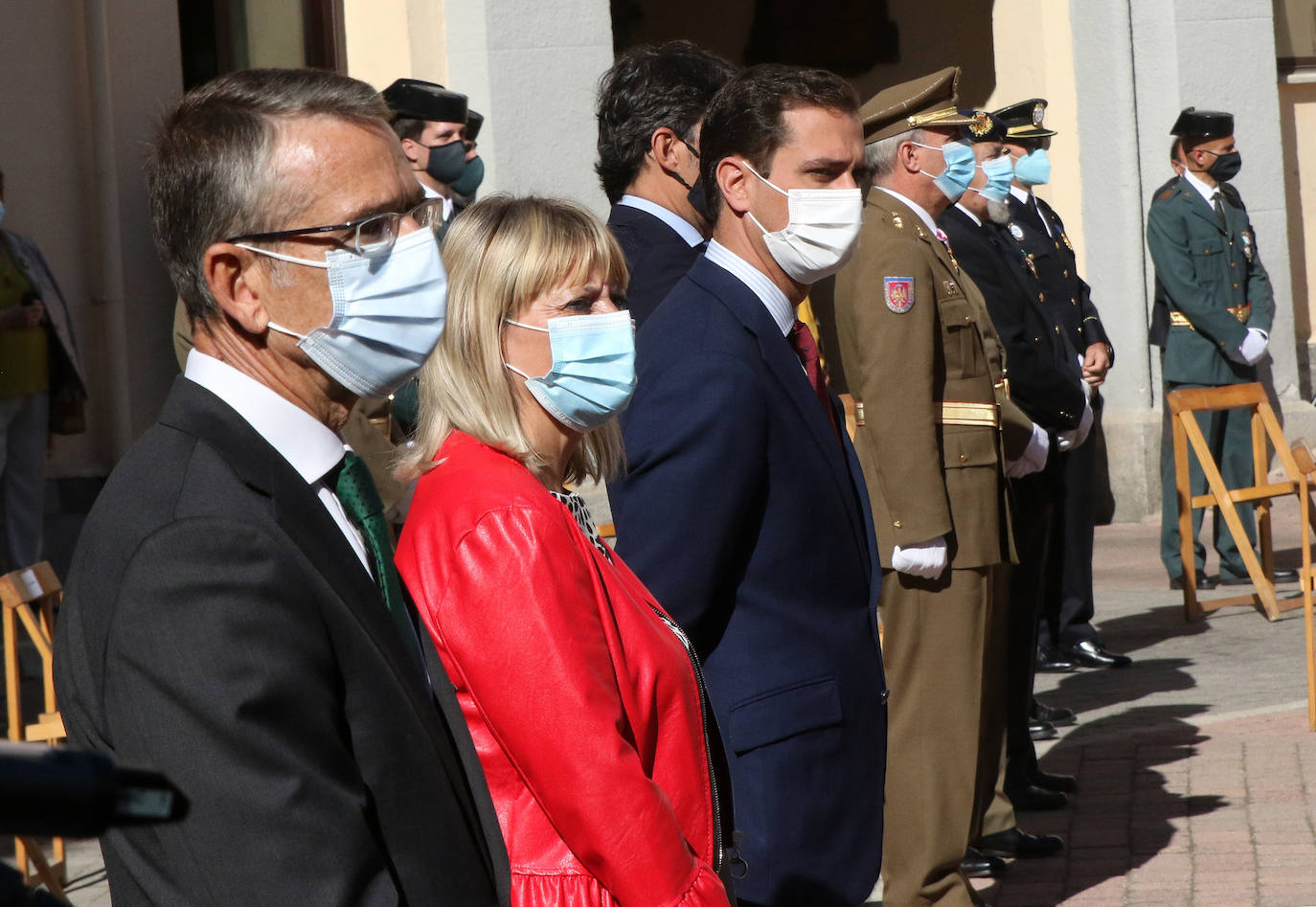 Celebración de la fiesta de la Guardia Civil en Segovia 