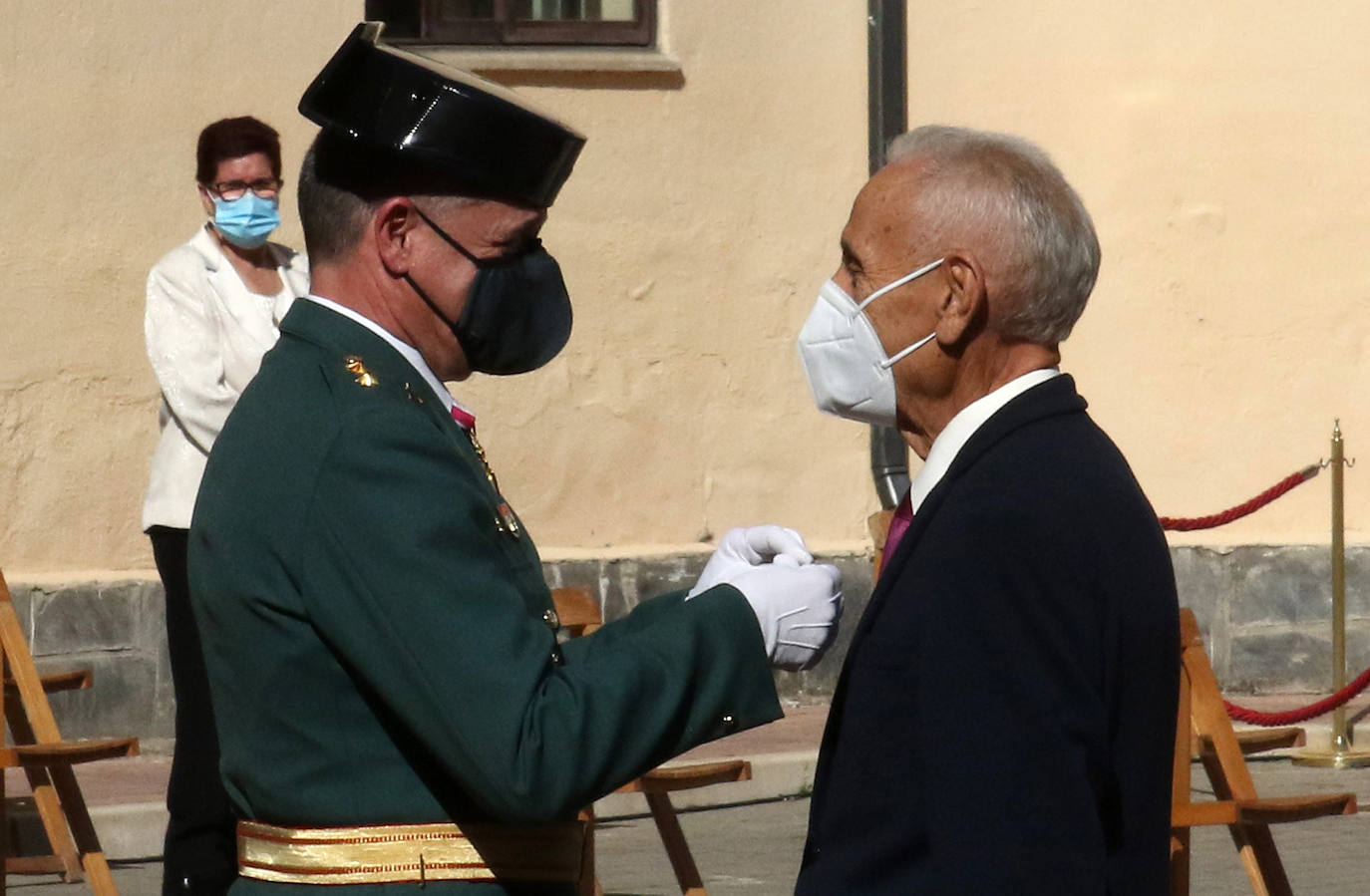 Celebración de la fiesta de la Guardia Civil en Segovia 