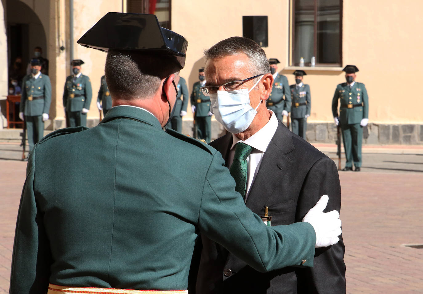 Celebración de la fiesta de la Guardia Civil en Segovia 