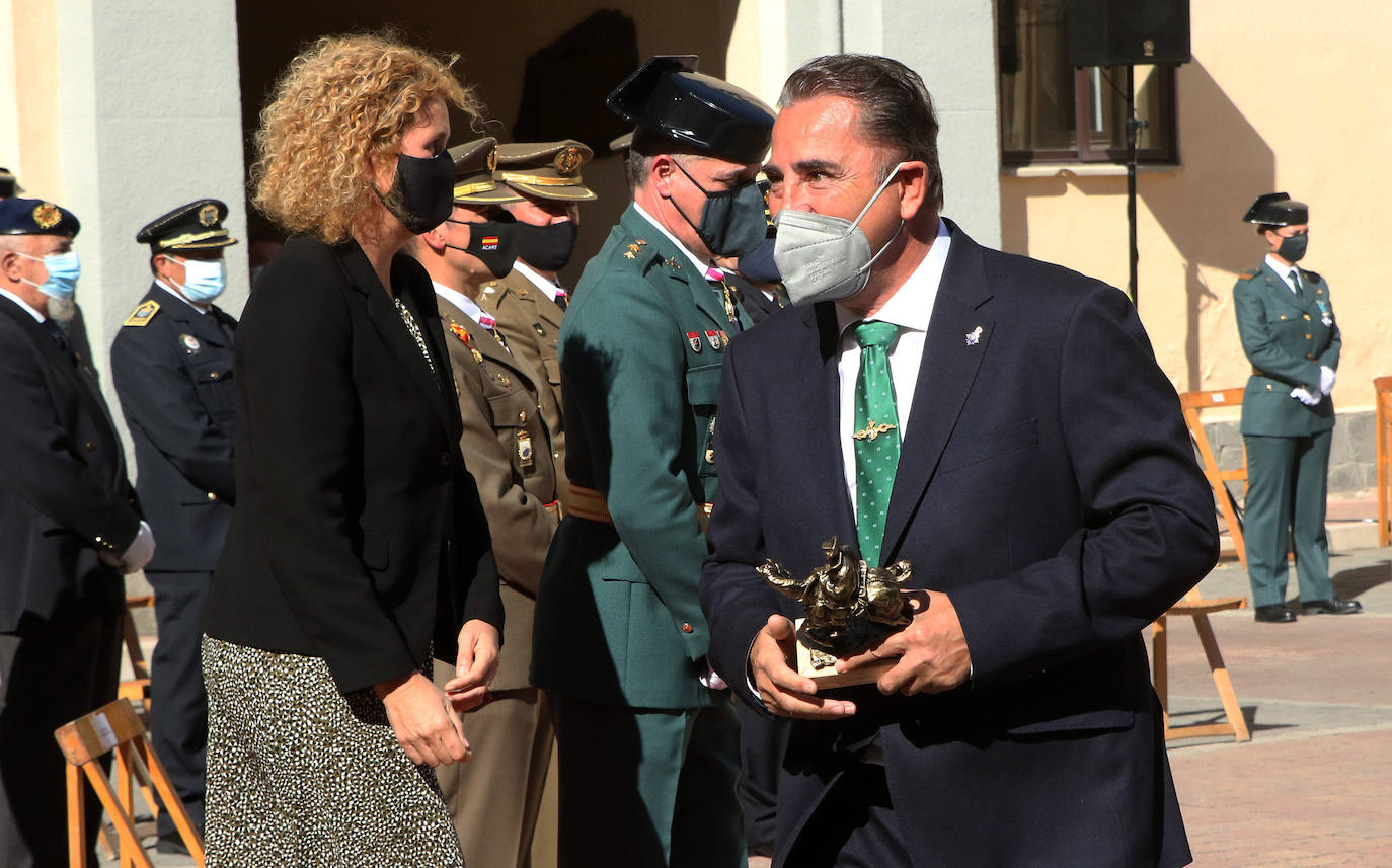 Celebración de la fiesta de la Guardia Civil en Segovia 