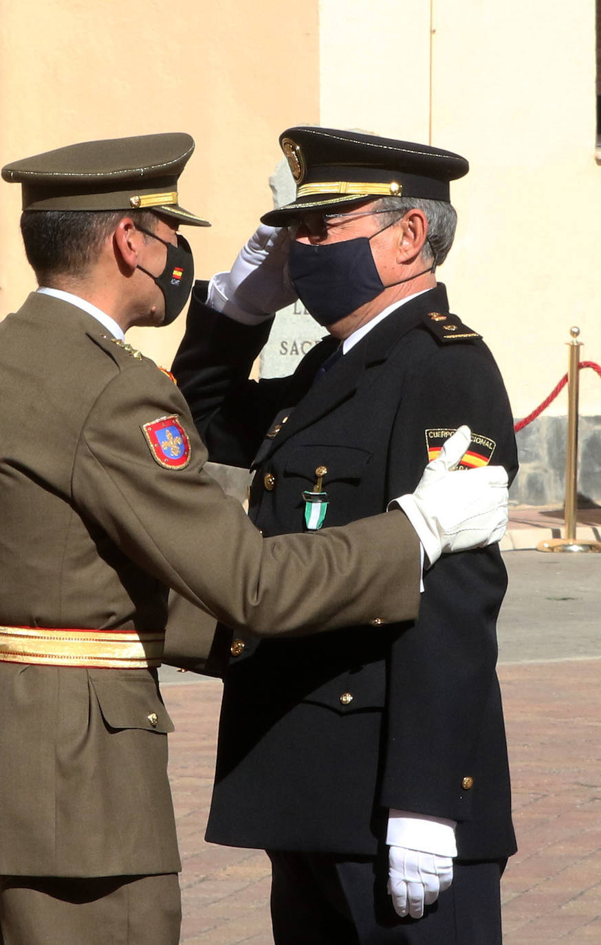 Celebración de la fiesta de la Guardia Civil en Segovia 