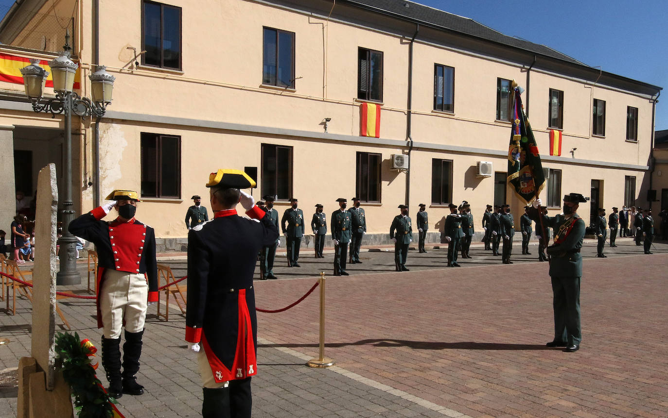 Celebración de la fiesta de la Guardia Civil en Segovia 